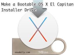 Create a bootable sd card by following the steps below. How To Create A Os X El Capitan Boot Installer Usb Flash Drive Osxdaily