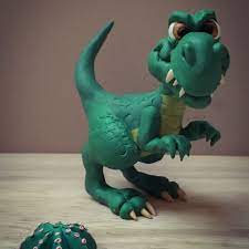 Hope you all will like it.do like ,share and subscribe. T Rex Dinosaur Sculpture In Polymer Clay Clay Dinosaur Polymer Clay Clay Mugs