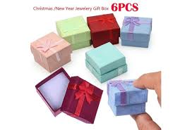 Maybe you would like to learn more about one of these? 6pcs Lot Jewelry Gifts Boxes Nice Paper Square Bowknot Ring Earring Necklace Jewelry Gift Box Wish