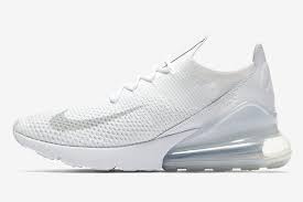 Nike Air Max 270 Flyknit Triple White Release Date Price More Info In 2020 Nike Air Max Air Max 270 Nike Air