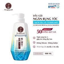 Dầu Gội 50 Megumi Ngăn Rụng Tóc Sạch Sâu Thanh Mát Dành Cho Da Dầu Fresh