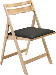 Scoop Up Wood Folding Chair With Upholstered Seat Peter Pepper Products Expressive Essentials Folding Chair Wood Folding Chair Chair