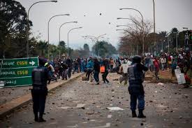 The riots began as a protest following the arrest and detainment of former south african president, jacob zuma. Viewfinder Unrest In South Africa Pacific Standard