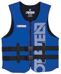 Obrien Traditional Hinge Neoprene Watersports Vest Xxxl Blue