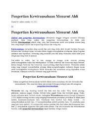 Check spelling or type a new query. Pengertian Kewirausahaan Menurut Ahli Pdf