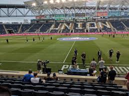 talen energy stadium section 107 rateyourseats com