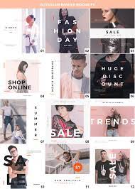 50 Instagram Banners This Is A Professional 50 Instagram Banners Templates To Promote On Instagram And Faceb Template Instagram Desain Editorial Trik Fotografi