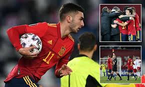 Dani olmo scouting report table. Georgia 1 2 Spain Dani Olmo And Ferran Torres Spare Visitors Blushes In Poor Performance