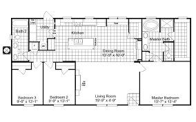 Floor Plan The Kensington Mlp356a6 Or Ml28563k Manufactured Homes Floor Plans House Floor Plans Floor Plans Ranch