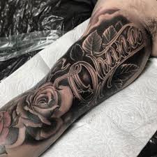 This one is done in black, gray, brown, and white for deep definition. 125 Best Inner Bicep Tattoos For Men Cool Ideas Designs 2021 Guide Inner Bicep Tattoo Bicep Tattoo Bicep Tattoo Men