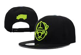 trukfit the tommy neon snapback in black for men