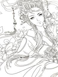 Maybe you would like to learn more about one of these? Coloring Pages Tremendous Anime Coloring Book Online Pages Girl Free To Print