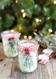 Place peppermint candies on the bottom, making sure to completely cover. Diy Peppermint Mason Jar Candles A Pumpkin And A Princess