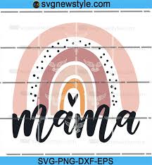 Download Mama Svg Mama Svg Rainbow Svg Mama Clipart Sublimation Designs Download Svg Files For Cricut Png Files Svg New Style