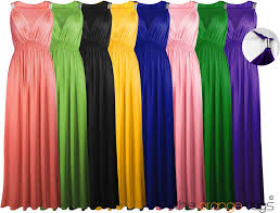 New Ladies Long Stretch Womens Maxi Dress In Clothes Shoes Accessories Women S Clothing D Grecian Maxi Dress Womens Maxi Dresses Women Maxi Dresses Summer