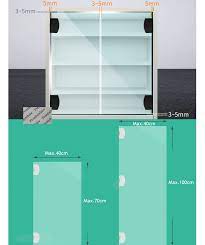Learn how to build diy frameless kitchen cabinets using pocket holes and plywood! 4pcs Lot Frameless Glass Door Hinge Wine Cabinet Cupboard Display Showcase No Drilling Zinc Stainless Steel Cast Chrome Black Frameless Glass Door Hinges Door Hingeglass Door Cabinet Hinges Aliexpress