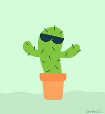I don't know why, but i like that idea. Mywhisperedcolors Cactus Illustration Cactus Drawing Animated Cartoons
