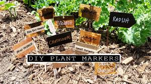 This is a really easy project and you can make as many garden markers as you need for about $5, as opposed to buying stamped metal markers for about $5 each. Cheap Easy Diy Vegetable Garden Plant Markers Youtube