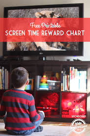 The best way to encourage good behavior in your child is to give them lots of praise! Free Printable Screen Time Reward Charts