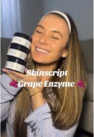 Blueberry Enzyme Skin Script
