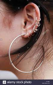 Piercing Jewellery High Resolution Stock Photography And Images Alamy