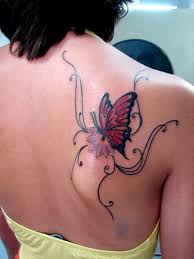 Butterfly Blade Tattoo For Women On Back Shoulder Tattooshunt Com Butterfly Tattoo On Shoulder Butterfly Tattoo Designs Tattoo Designs For Girls