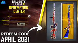 You can get some free bucks, which can be used to purchase skins and items from the shop. April 2021 Redeem Code Free Cod Mobile Global Codm Redeemption Code 2021 Dlq By15 New Skin Youtube