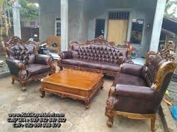 Kursi tamu sofa cantik minimalis kayu jati ruang tamu modernrp4.999.000: Kursi Tamu Jati Ukir Mewah Jepara Rizki Raya Mebel Kursi Mebel Ukiran