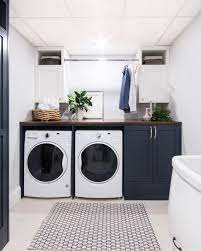 40 Details Of Navy Laundry Room 91 Dizzyhome Com Laundry Room Design Vintage Laundry Room Laundry Room Makeover
