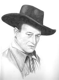 Young John Wayne In Graphite Pencils Prints Available Drawing People Young John Wayne Young John