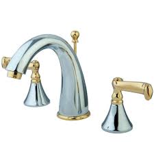 Kingston Brass Ks5974fl 8 In Widespread Bathroom Faucet Polished Chrome Polished Brass Kingston Brass Widespread Bathroom Faucet Kingston Brass Bathroom Faucets