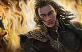 Want to discover art related to loki? Wallpaper Fire God Art Male Loki Images For Desktop Section Fantastika Download