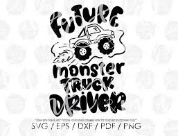 Future Monster Truck Driver Svg Cute Kids Career Day T Shirt Etsy Monster Trucks Monster Truck Kids Truck Driver Shirt