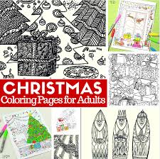 Santa claus, reindeer, happy christmas kids and more christmas coloring pages and sheets to color. Free Printable Christmas Coloring Pages For Adults Easy Peasy And Fun