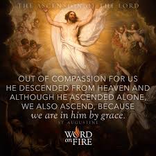 Because we have given testimony against god, that he hath raised up christ; Awestruck Tv Ascension Of Jesus Saint Quotes Catholic Ascension