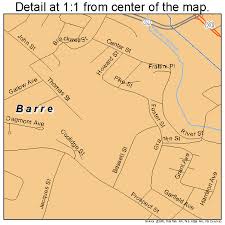 The population of the cdp was 2,136 at the 2000 census. Barre Vermont Street Map 5003175