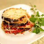 Eggplant Parmesan Towers Recipe Trisha Yearwood Recipes Food Network Recipes Eggplant Parmesan