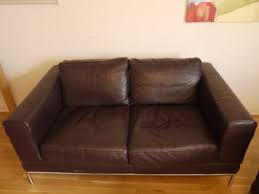 Sofa ikea arild ledersofa dunkelbraun 3sitzer couch. King Sofa Ikea Arild Sofa