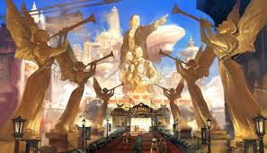 Bioshock Infinite Columbia Entrance By Benlo Deviantart Com On Deviantart Infinite Art Bioshock Game Concept Art