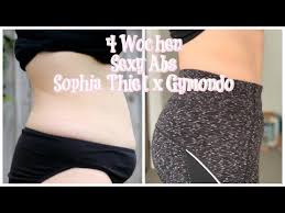 Schlank + fit in 12 wochen! 4 Wochen Mit Gymondo X Sophia Thiel Vorher Nachher Sarah Jane Fitnessexperten