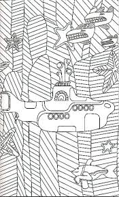 Beatles Coloring Book Yellow Submarine Coloring Page Yellow Submarine Coloring Book Free Coloring Pag Yellow Submarine Art Yellow Submarine Coloring Book Pages