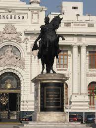 Simon bolivar held extraordinary powers while he carried out the war against the spanish monarchy. Equestrian Statue Of Simon Bolivar In Lima Peru