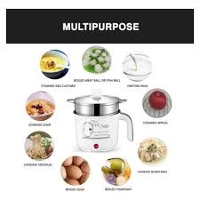 Cara masak nasi guna rice cooker (sukatan cawan). Periuk Nasi Elektrik Dengan Steamer Pelbagai Guna Non Stick 1 8l Rice Cooker With Steamer Shopee Malaysia