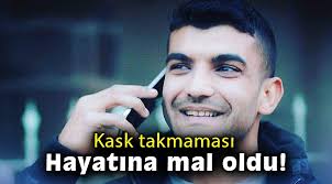 Kask takmayan motosiklet sürücüsü hayatını kaybetti