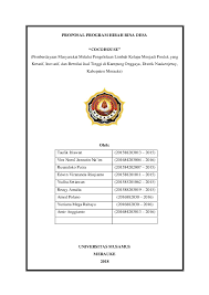 Contoh Proposal Phbd Sketsa