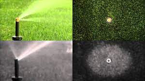 Twin Spray Brass Nozzle Spring Loaded Popup Sprinkler By Orbit Youtube