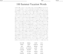 We did not find results for: 100 Summer Vacation Words Word Search Wordmint