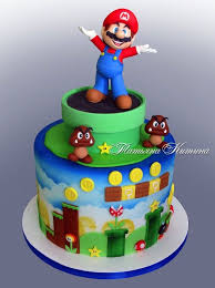 When you break the super mario bros. 580 Mario Cakes Ideas In 2021 Mario Cake Super Mario Cake Mario Birthday