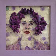 Plum Painting by Dionne Simpson