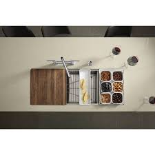 kohler k 6230 0 white utensil tray for